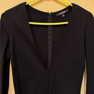 Lulu's Black Mini Dress